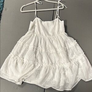Nwot All in Favor Elegant White Dress